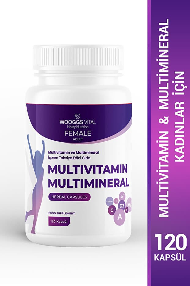 Yetişkin Kadınlar İçin Multivitamin & Multimineral