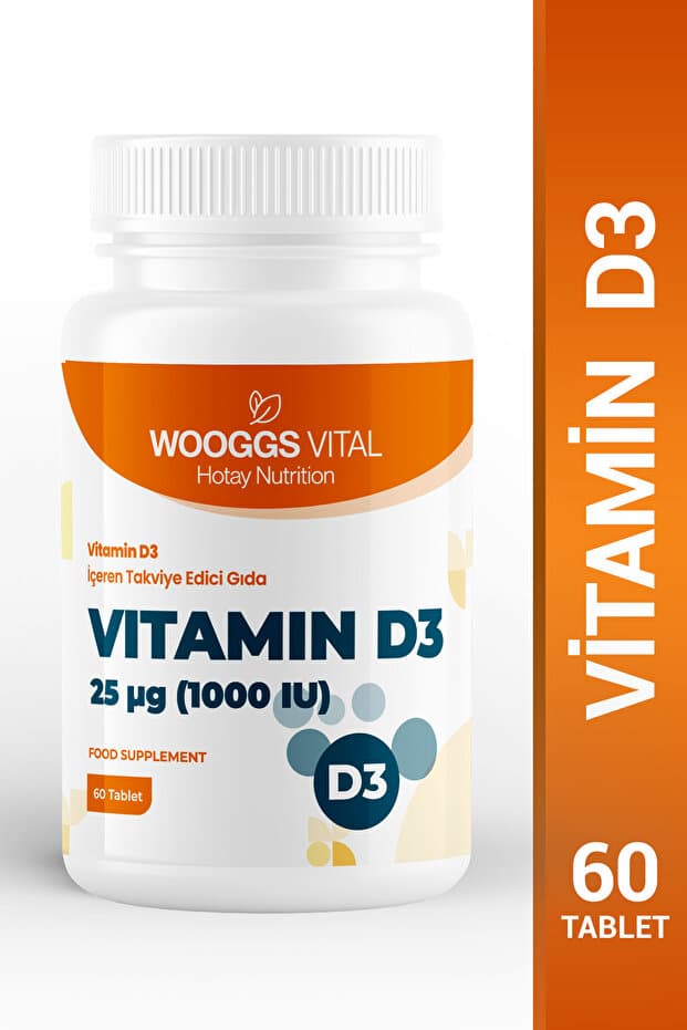 Vitamin D3 1000 IU (25 µg)
